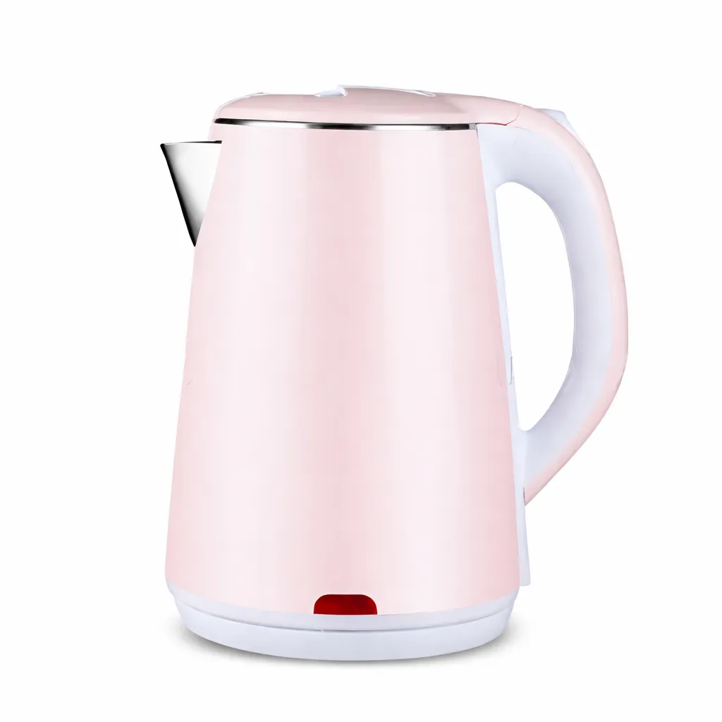 electric kettle cup wall 304 stainless steel quick cooking kettle water boiler 100% BPA-free stainless steel kettle boil off automatically, and dried Protection