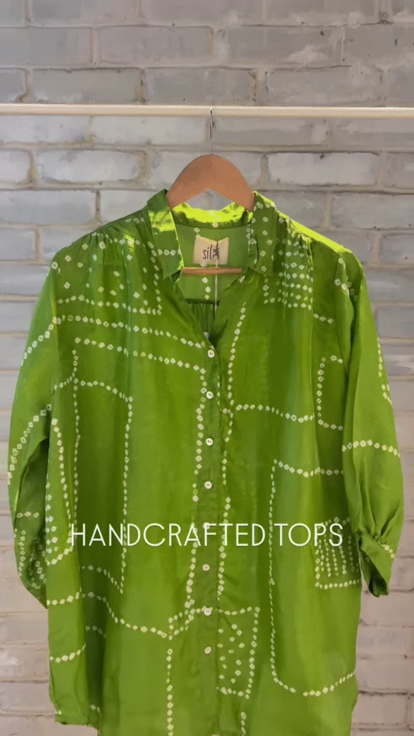 Handcrafted Bandhani Tops - Vibrance in Every Thread ✨