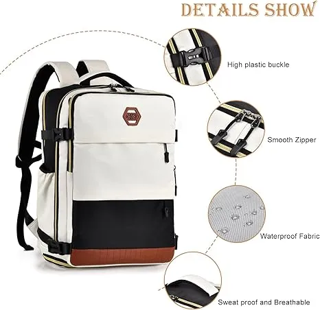 Travel Backpack for Women Men Large Backpack Luggage Daypack Work Laptop Bag