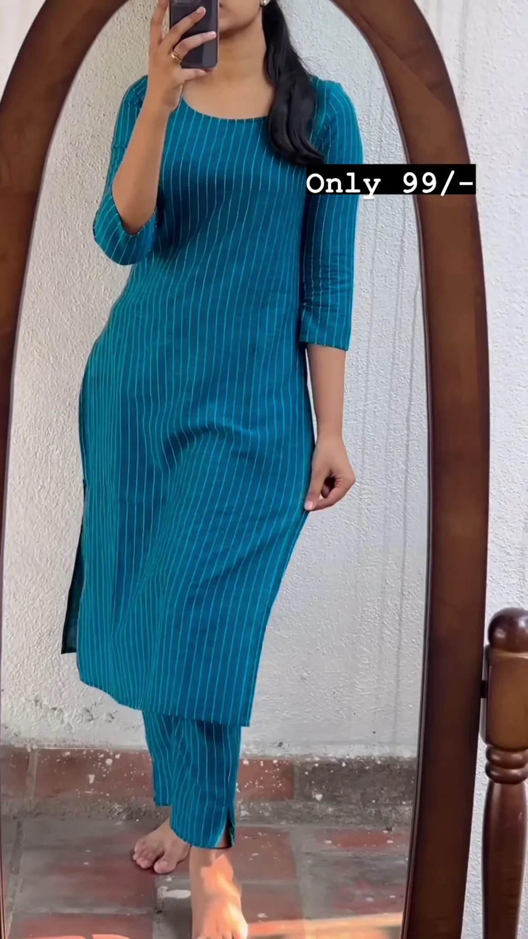 Fashionable Cotton Pintex Kurti for Ladies